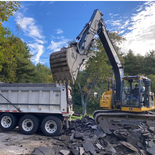 Drainage excavation