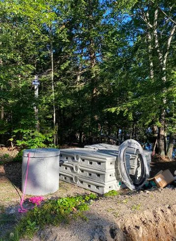 Septic installation